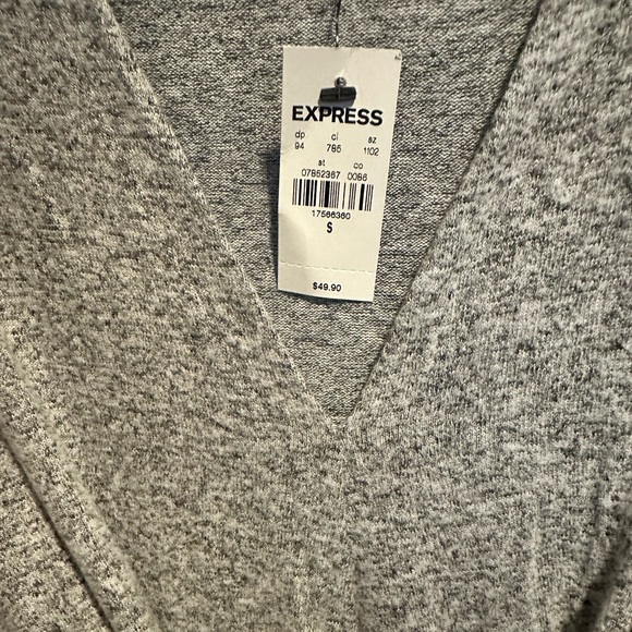 Express NWT gray dress size small - Picture 2 of 2